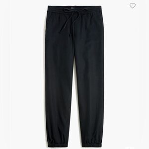 J Crew Lightweight jogger pant in cotton twill